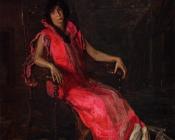 托马斯 伊肯斯 : Portrait of Suzanne Santje